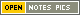 Open Notes Picture Database